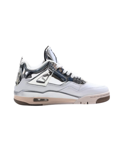 J Balvin x Air Jordan 4 'Rayo Custom' Sneakers